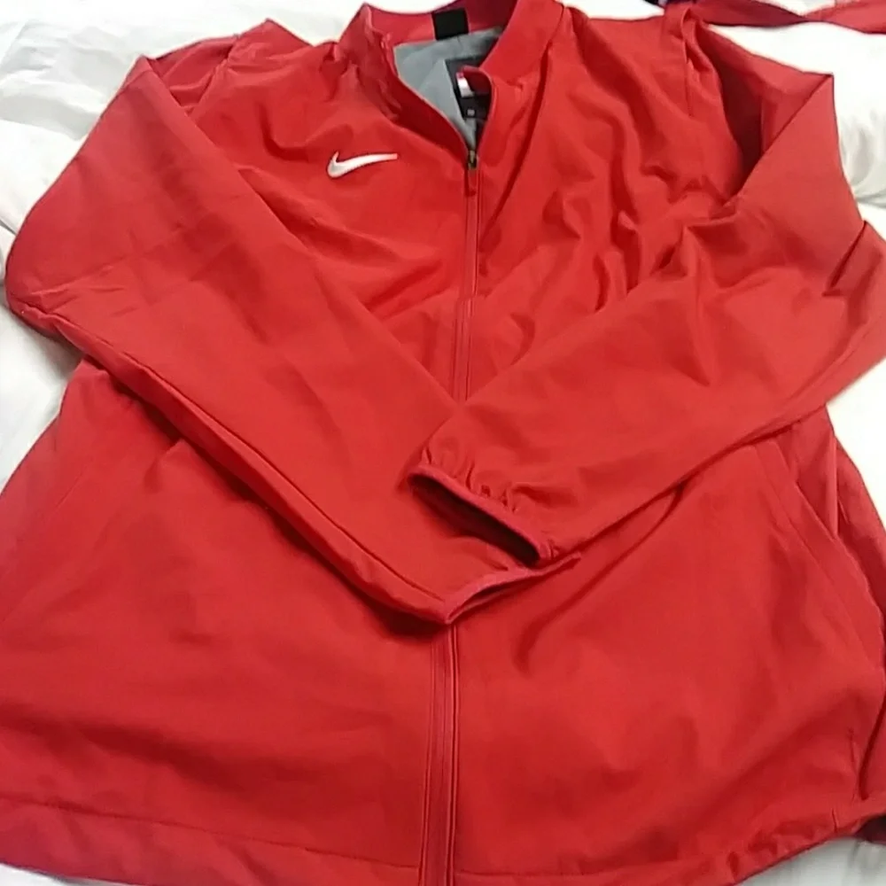Nike Red Performance Jacket - Picture 1 of 5